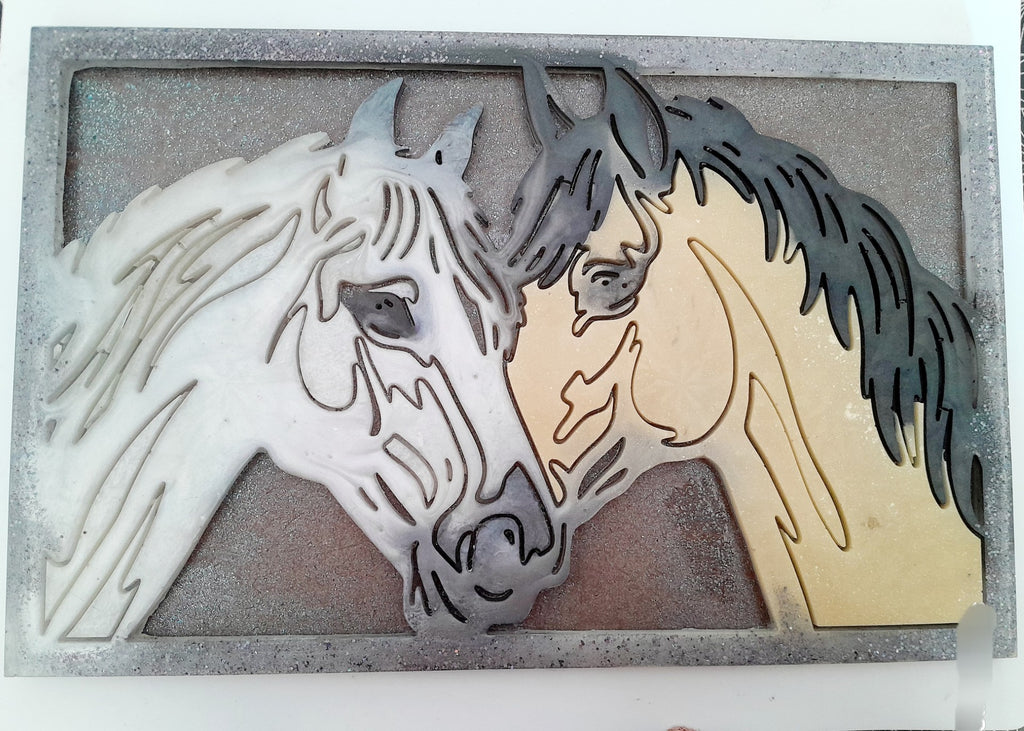 Tableaux chevaux holographique