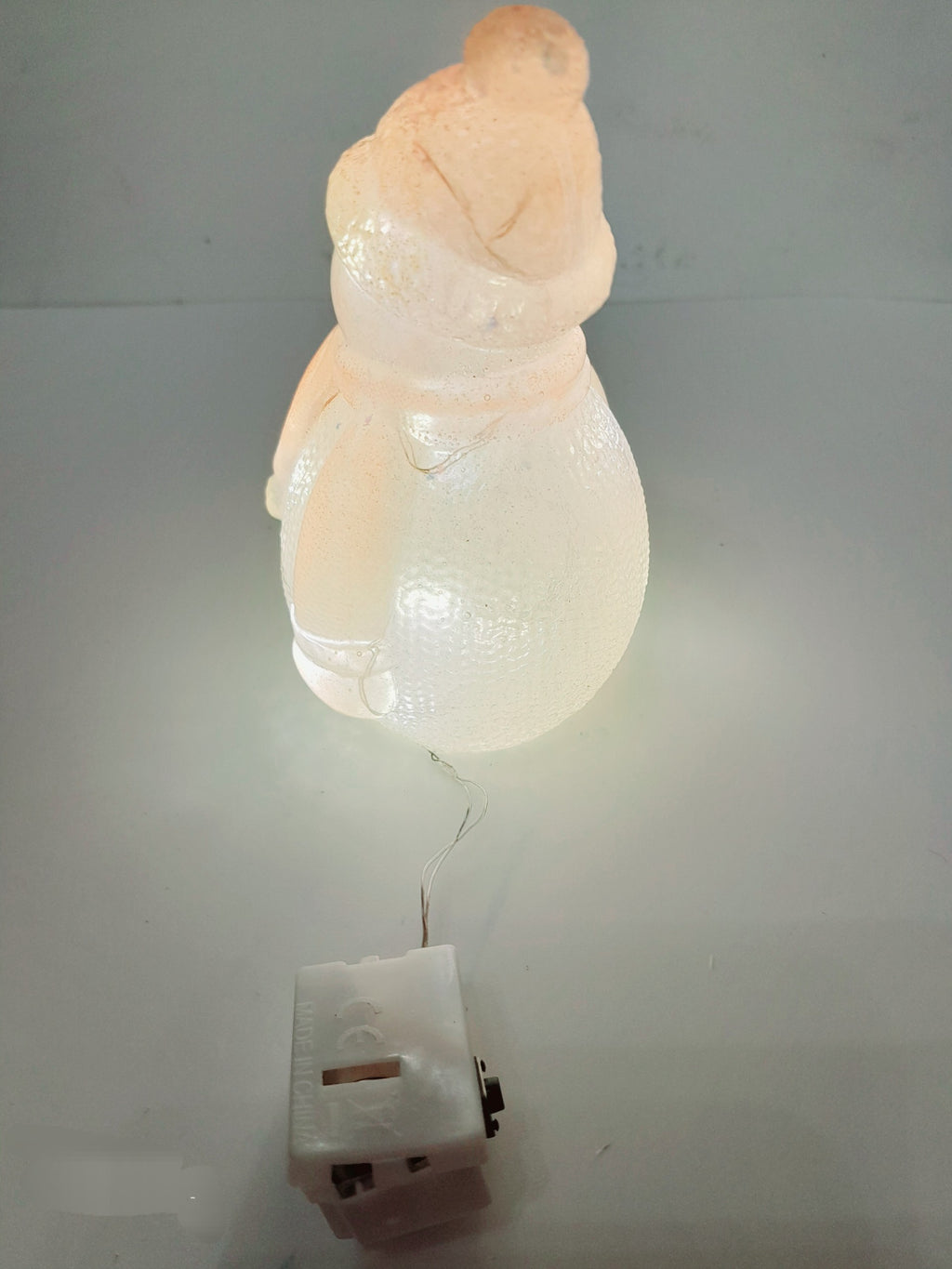 Figurine lumineuse Bonhomme de Neige
