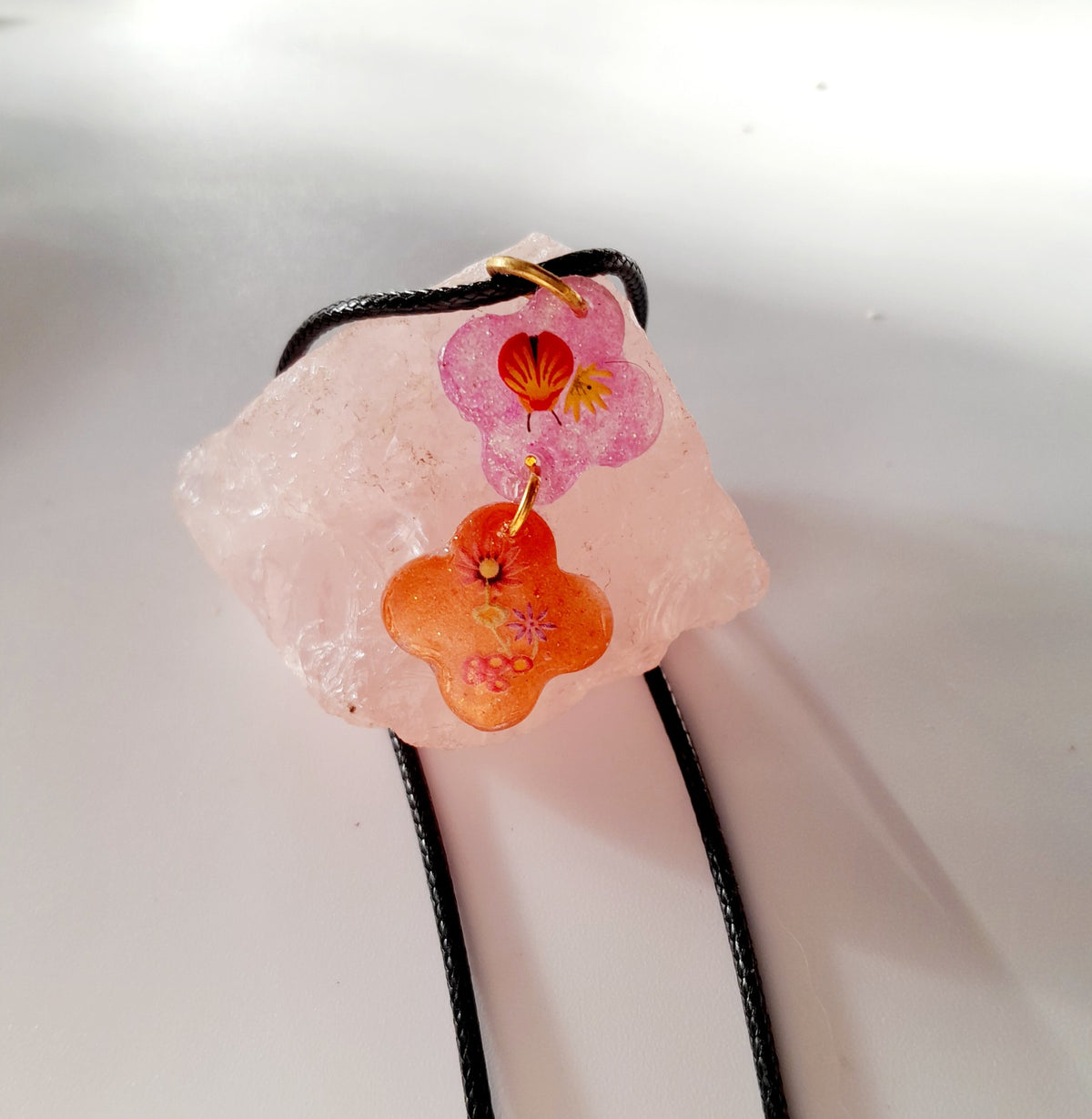 Collier cœur de corole