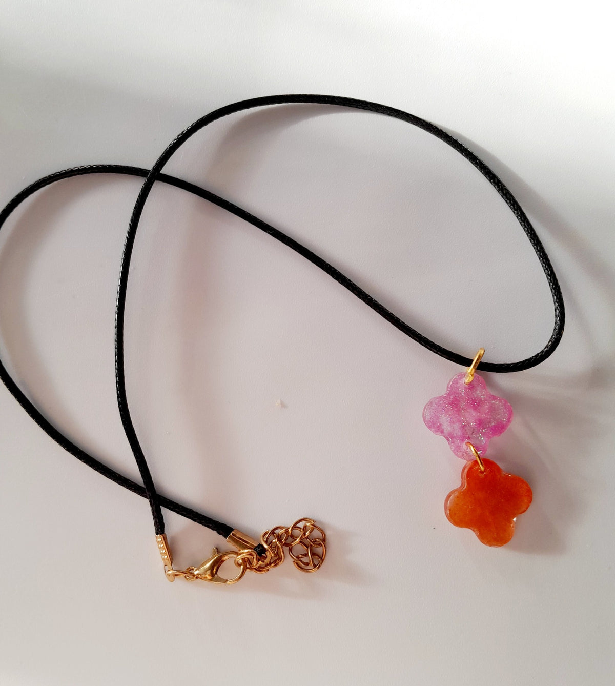 Collier cœur de corole