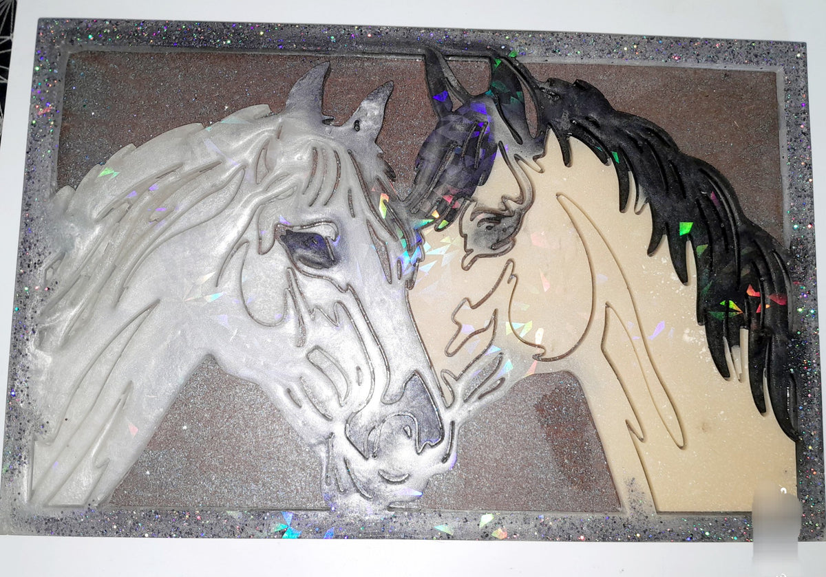 Tableaux chevaux holographique