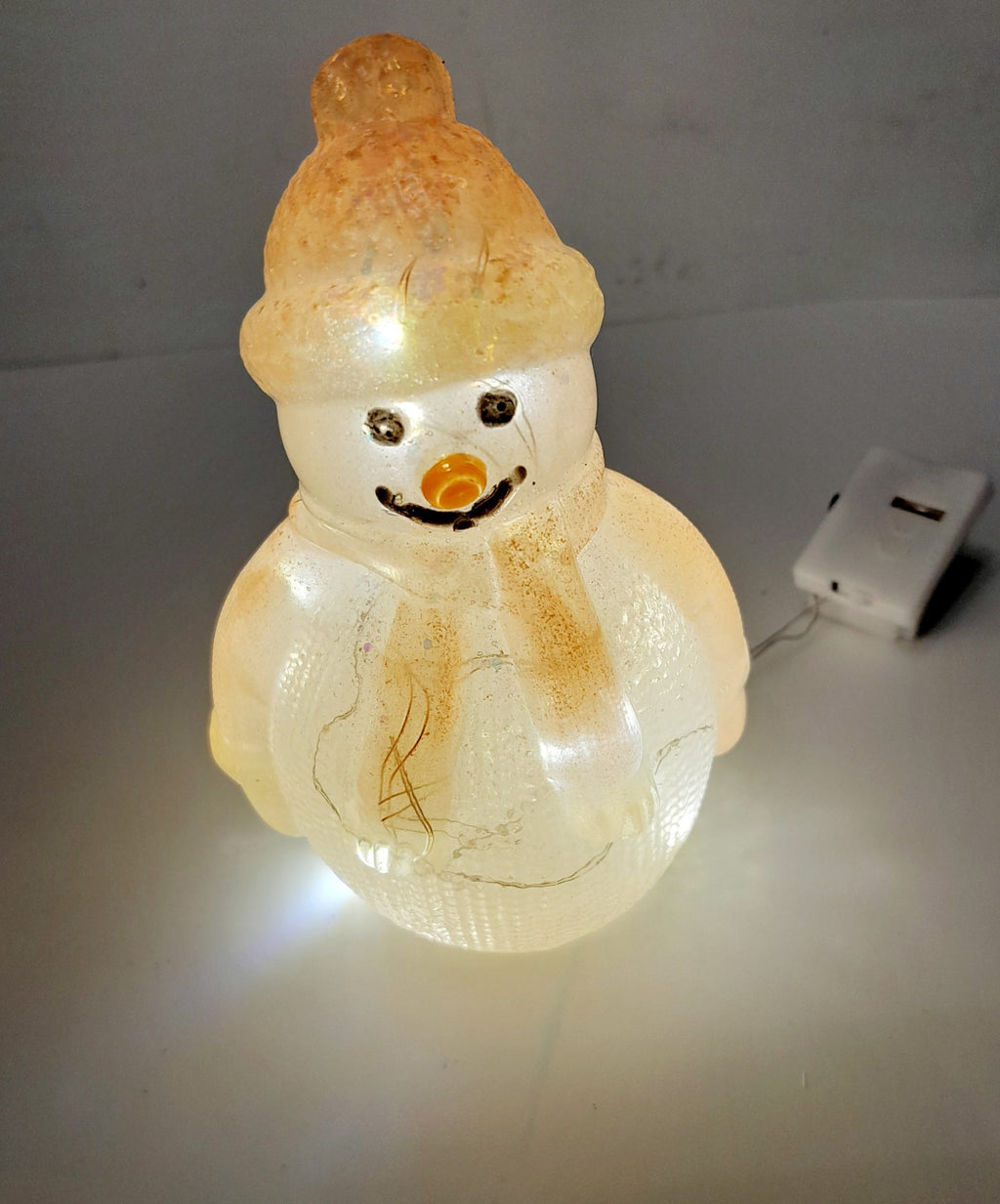 Figurine lumineuse Bonhomme de Neige