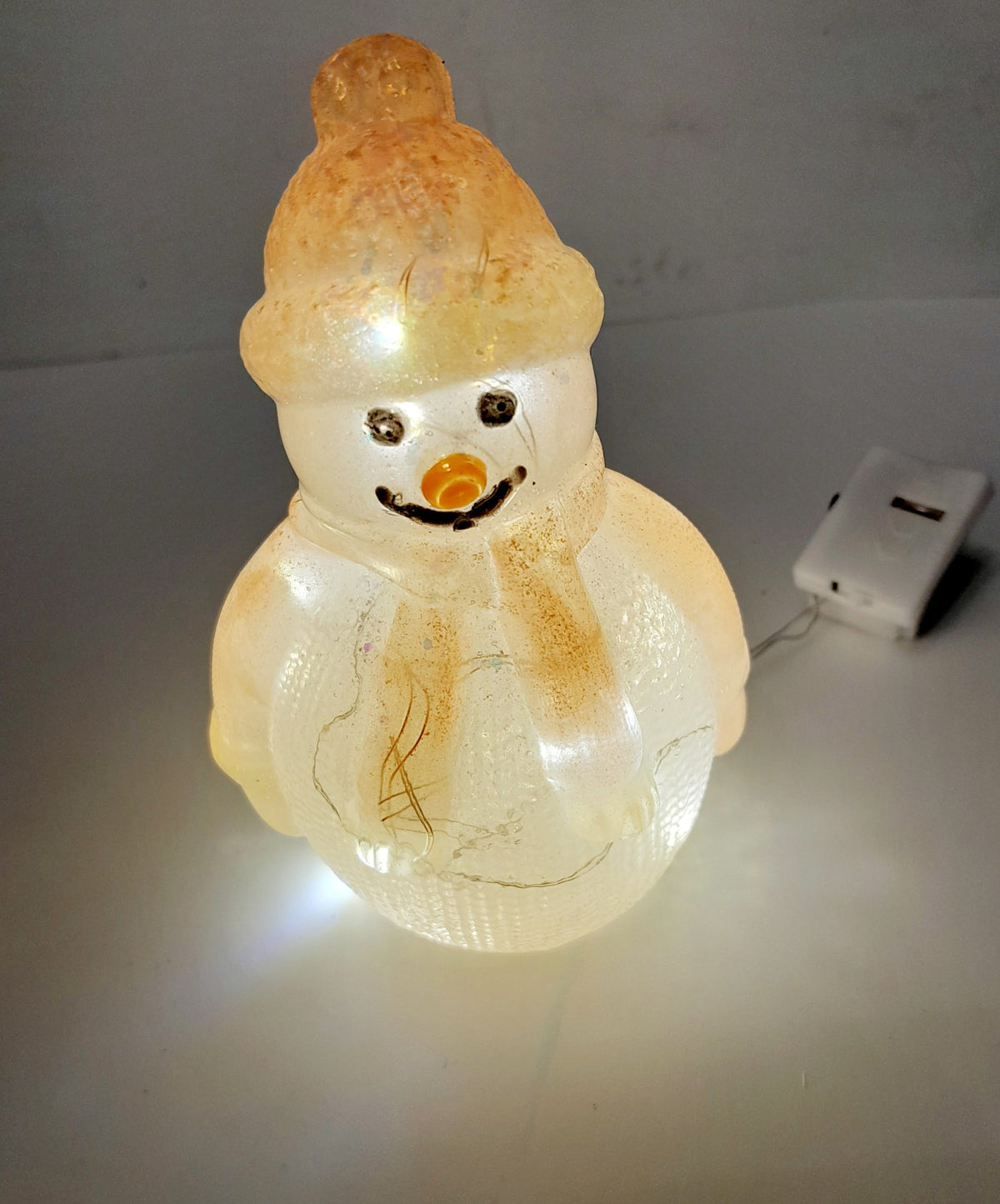 Figurine lumineuse Bonhomme de Neige