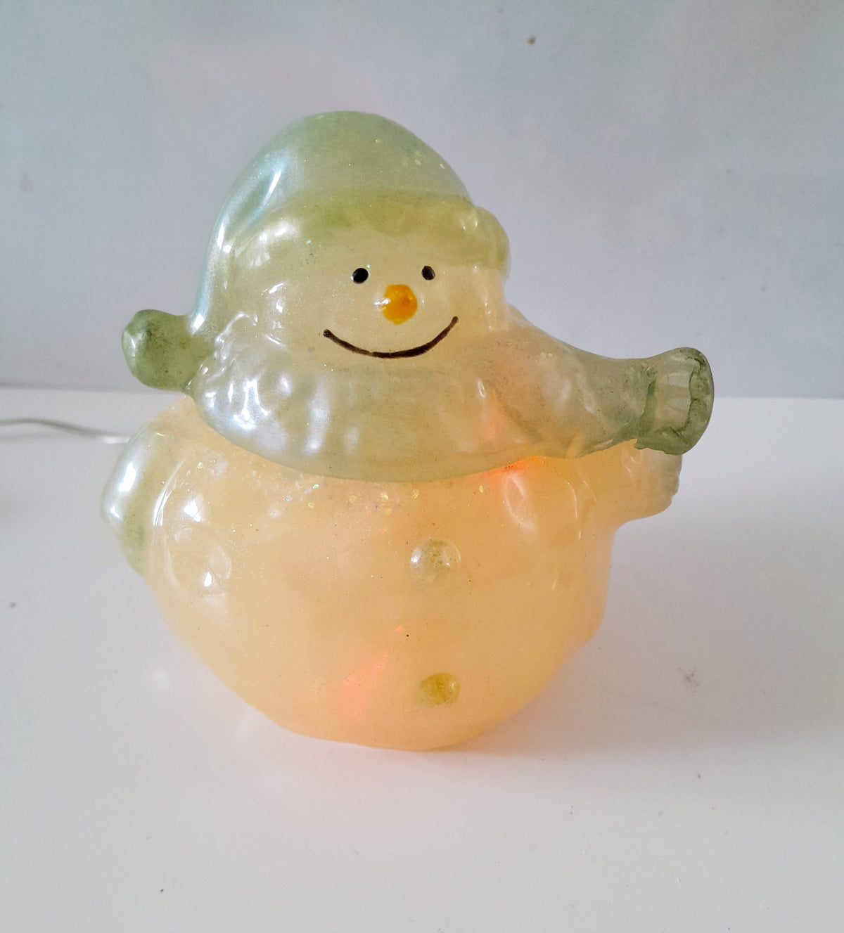 Photophore gros bonhomme de Neige