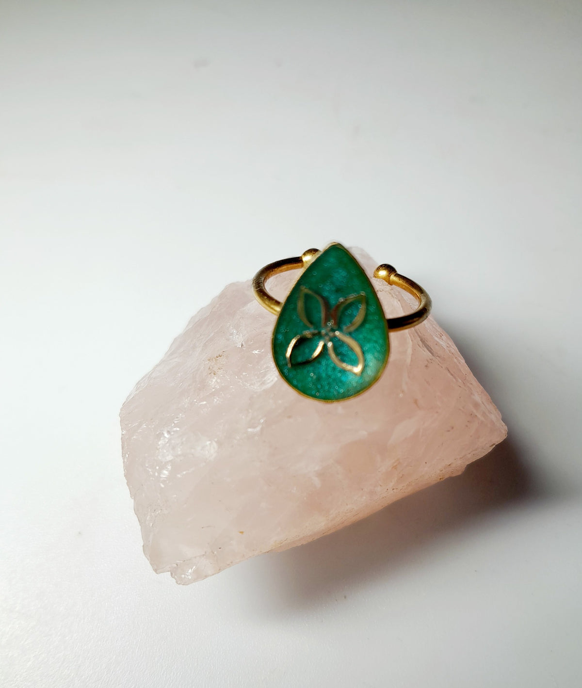 Bague larme de FLore