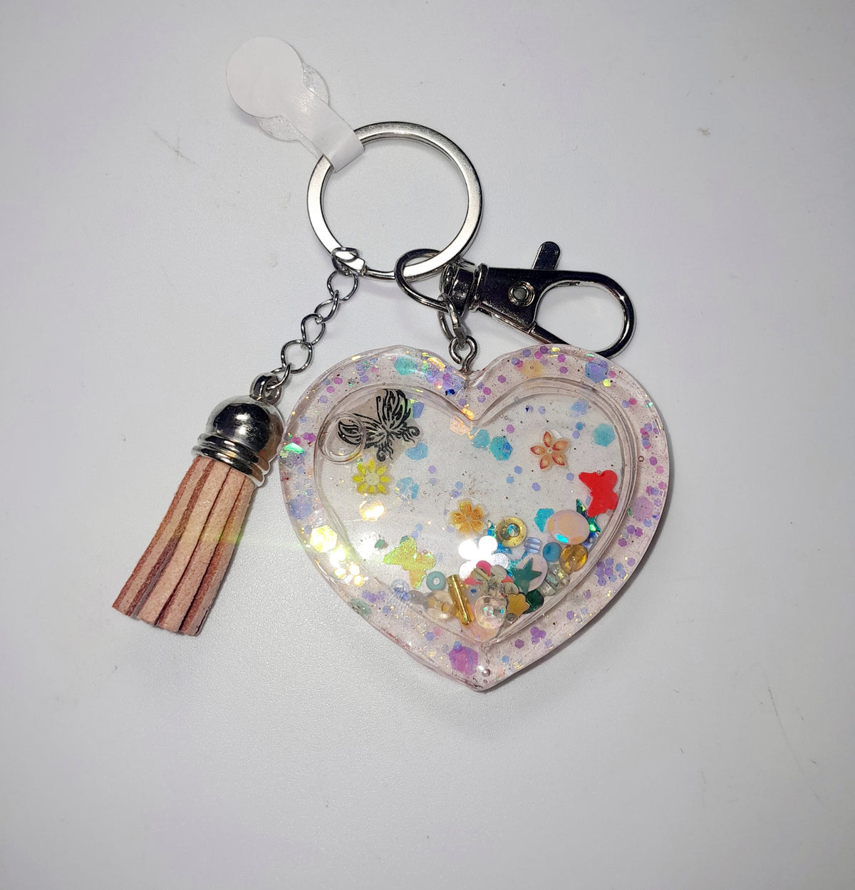 Porte-clés shaker coeur