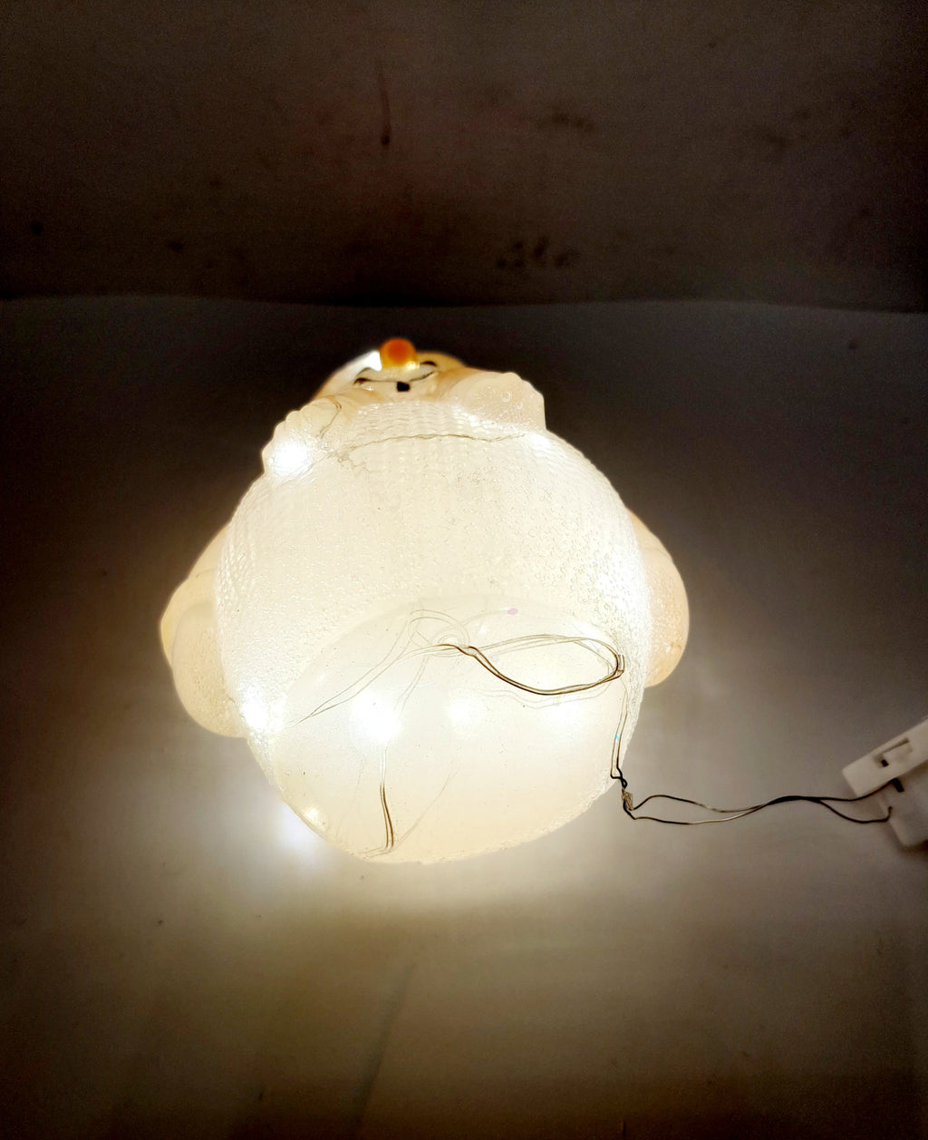 Figurine lumineuse Bonhomme de Neige