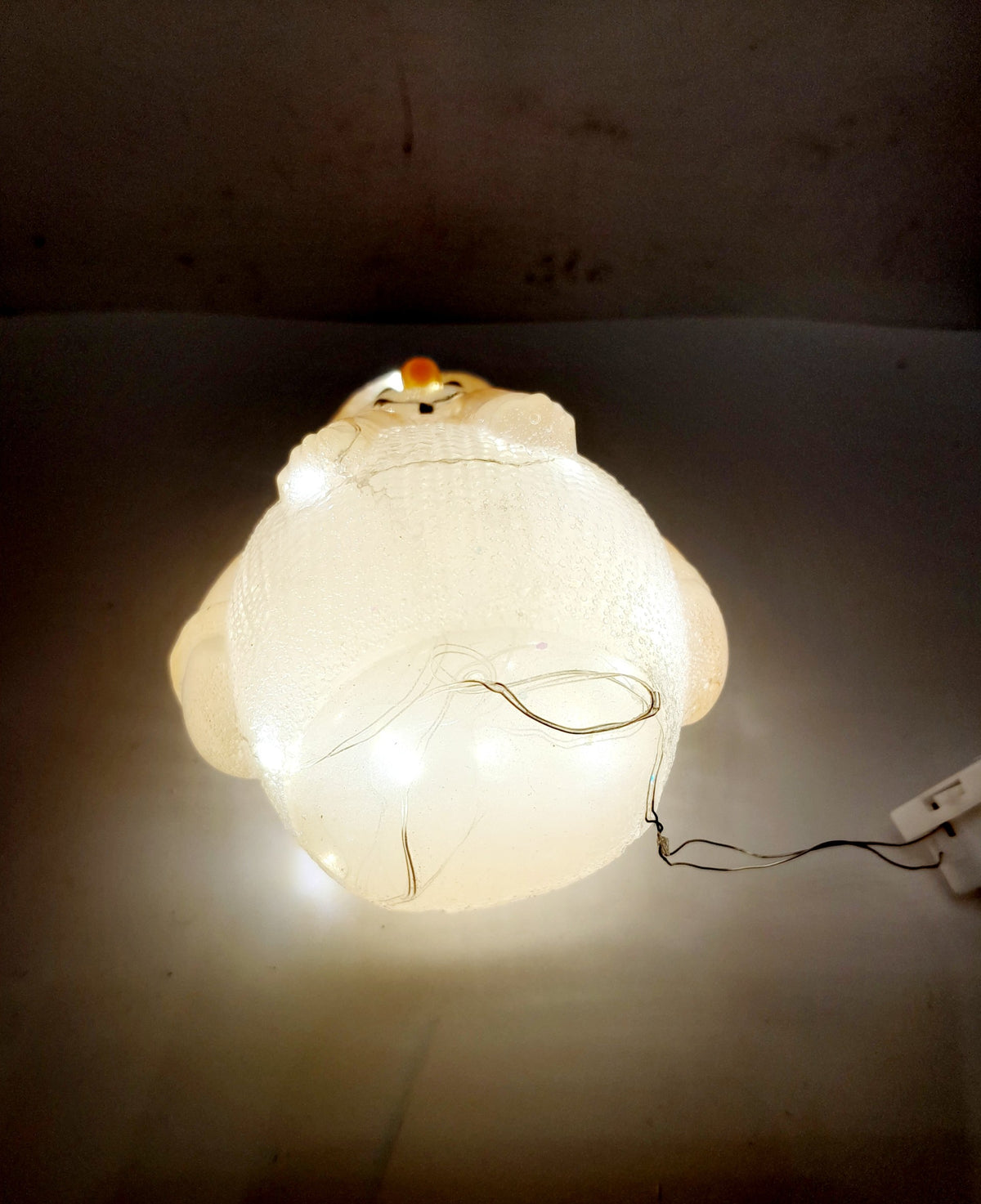 Figurine lumineuse Bonhomme de Neige
