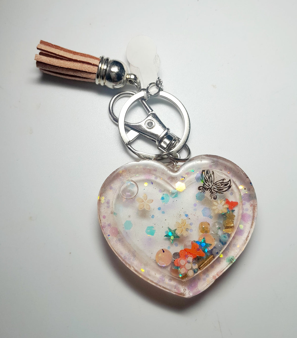Porte-clés shaker coeur