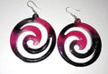 Boucles d'oreilles spirale