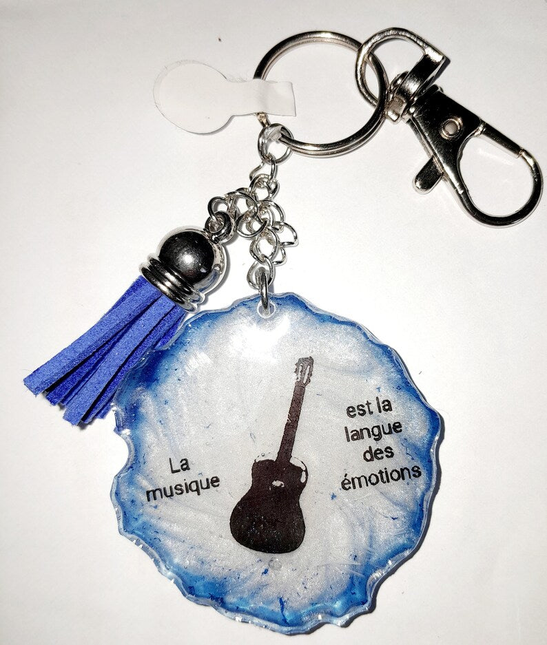 Porte-clés guitare