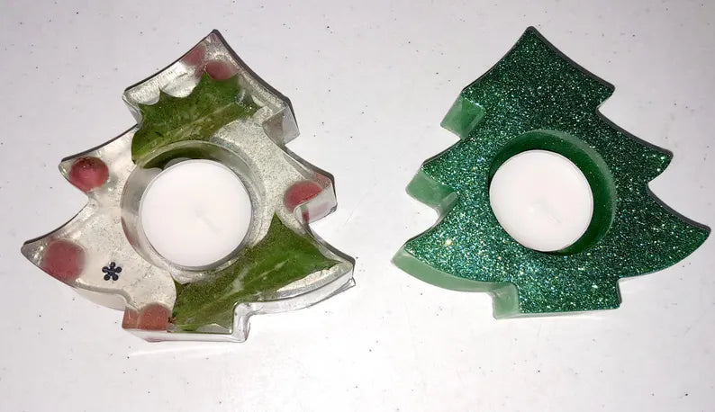Bougeoir Sapin de Noël