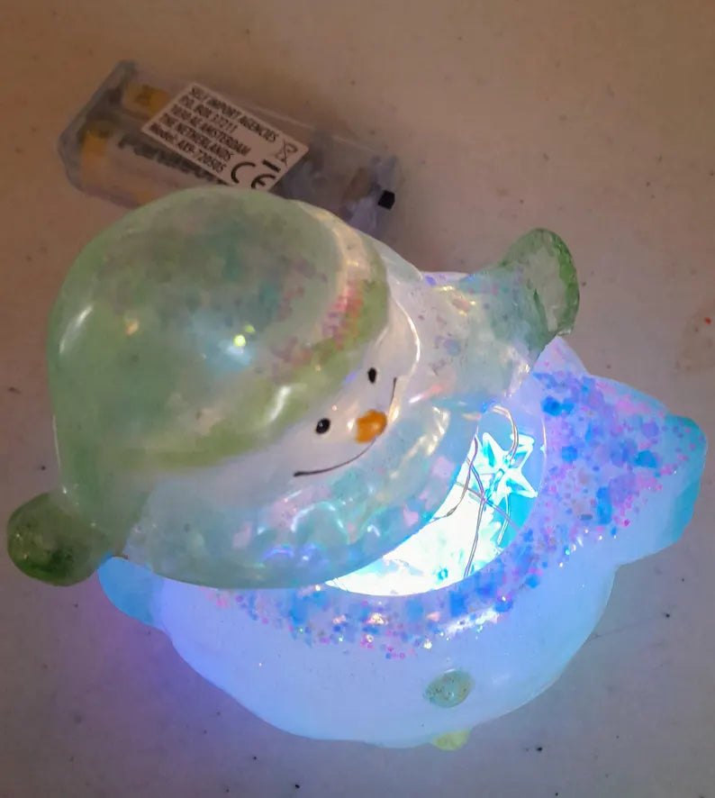 Bougeoir Bonhomme de Neige
