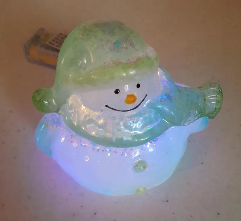 Bougeoir Bonhomme de Neige