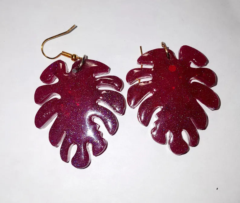 Boucles d'oreilles Feuilles