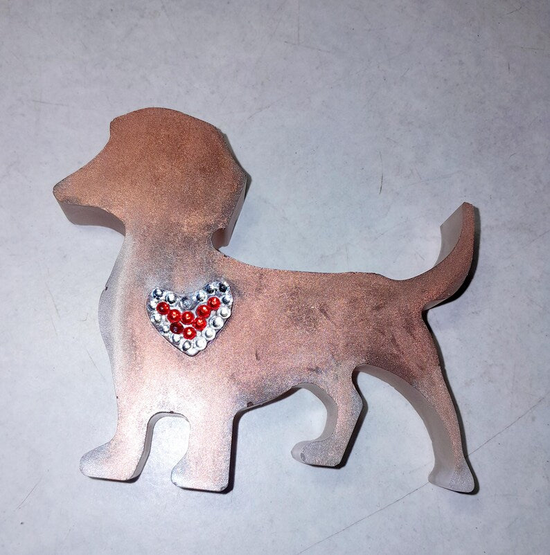 Figurine chien (Teckel)