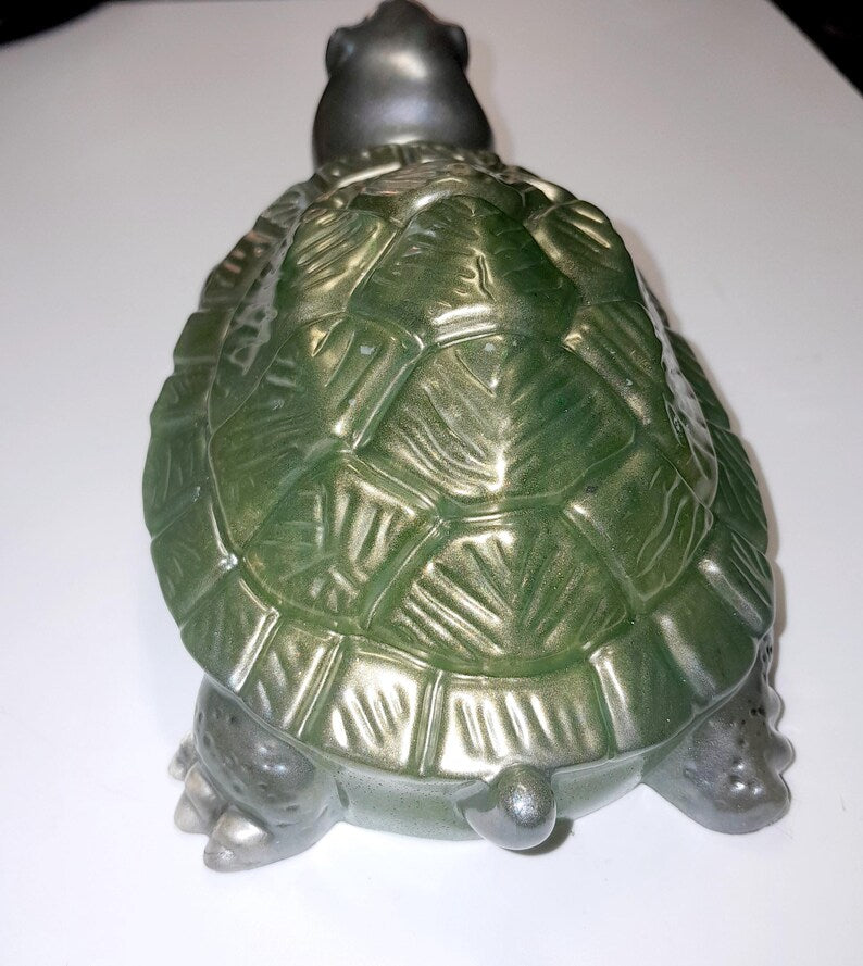Figurines maman tortue et son bébé
