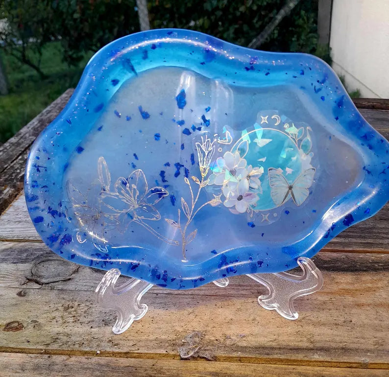 Plateau décoratif nuage