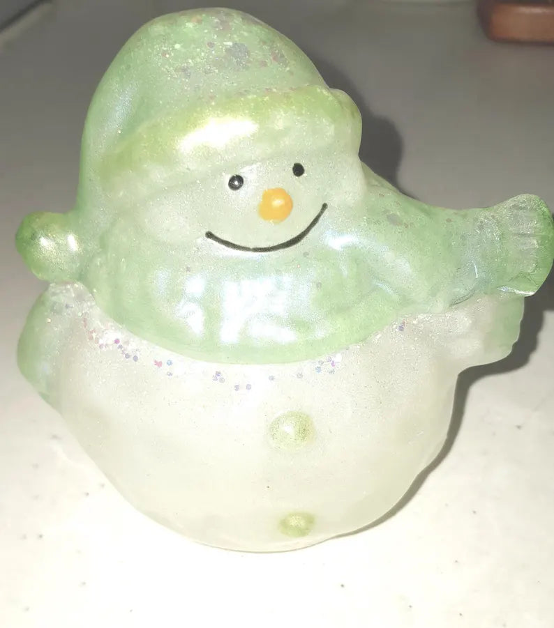 Bougeoir Bonhomme de Neige