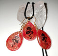 Parure Dragon ( boucles d'oreilles + pendentif)