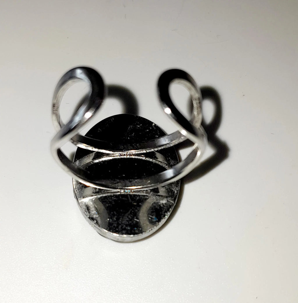 Bague véritable sable