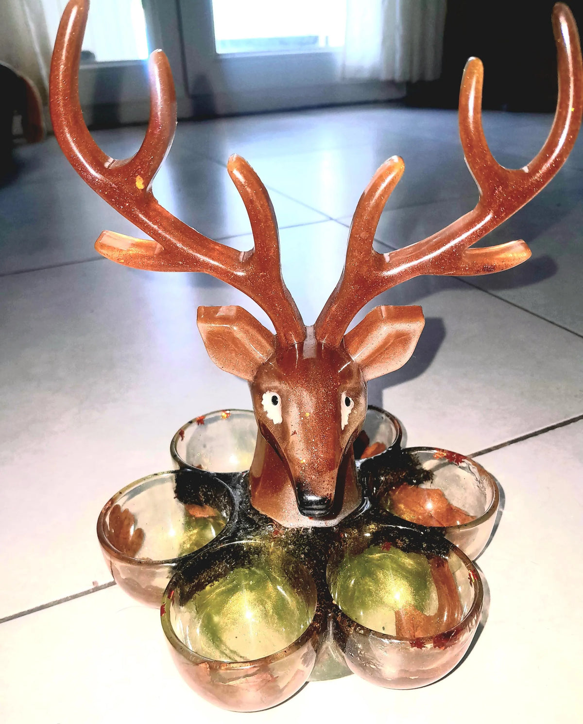 Support à bijoux tête de cerf