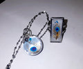 Parure Paon (pendentif + bague)