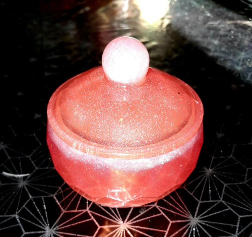 Boîte à bijoux ronde