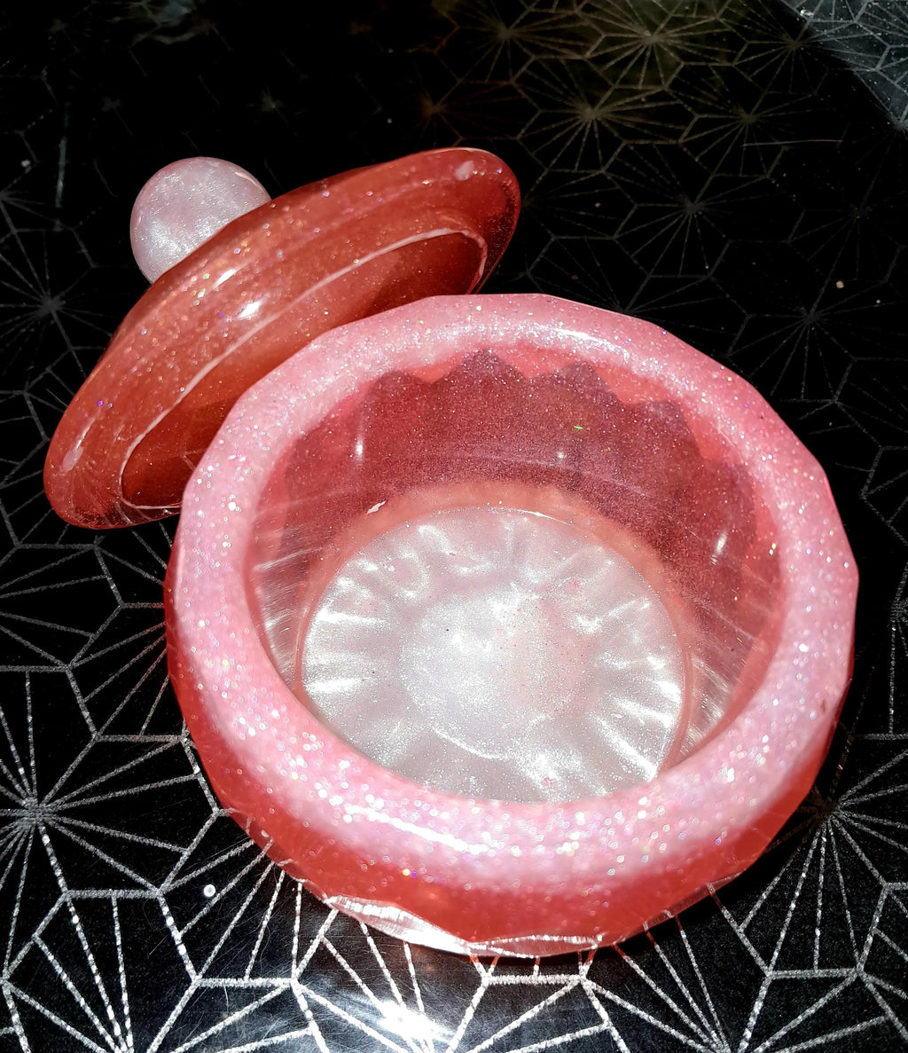 Boîte à bijoux ronde